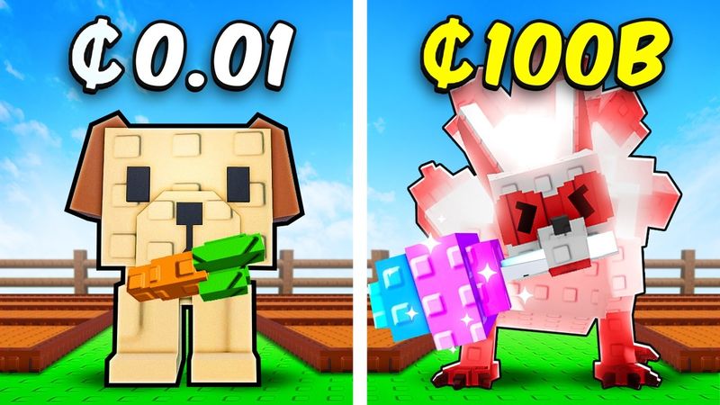 😱НАЧАЛ С НУЛЯ с АРМИЕЙ РЕДКИХ ПИТОМЦЕВ в ВЫРАСТИ САД! GROW a Garden