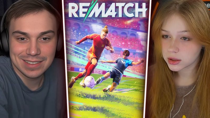 ГЛЕБ ИГРАЕТ в REMATCH со СТРИМЕРАМИ (Морфи, Рекрент, Хелин, Юра, Формикс, Строго и др.) | Sasavot