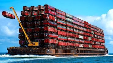 Тысячу Вагонов Метро Потопили В Океане, И Вот Что Случилось