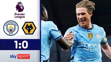 De Bruyne glänzt immer noch! | Manchester City - Wolverhampton Wanderers | Highlights Premier League