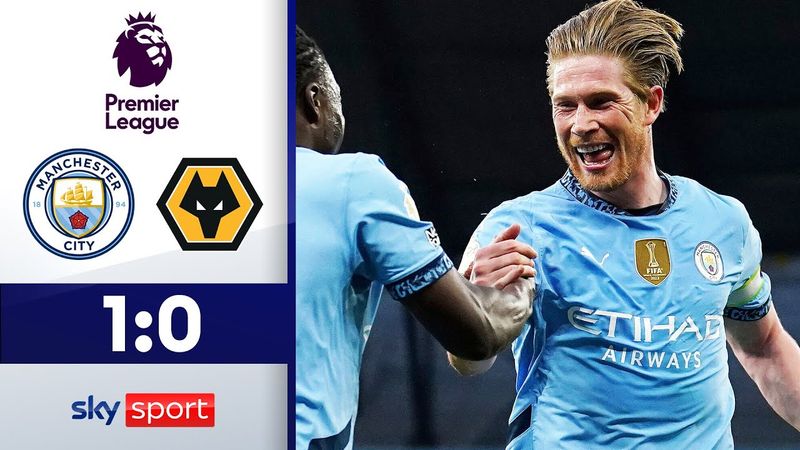 De Bruyne glänzt immer noch! | Manchester City - Wolverhampton Wanderers | Highlights Premier League