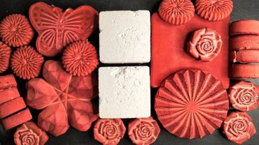 Red and white 🤍❤️ | gym chalk reforms