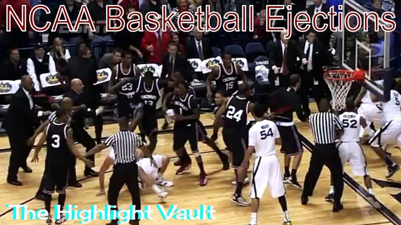 NCAA Players Getting Ejected