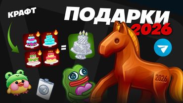 ТЕЛЕГРАМ ПОДАРКИ 2026 | Крафт, аукцион, будущее