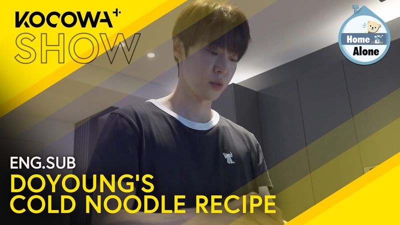 NCT's DOYOUNG Reveals His Favorite Cold Noodle Recipe! 🧑‍🍳 | Home Alone EP599 | KOCOWA+