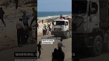 Why is Gaza starving? | AFP #shorts