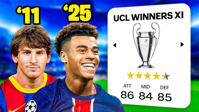 1 Winner from Every Champions League