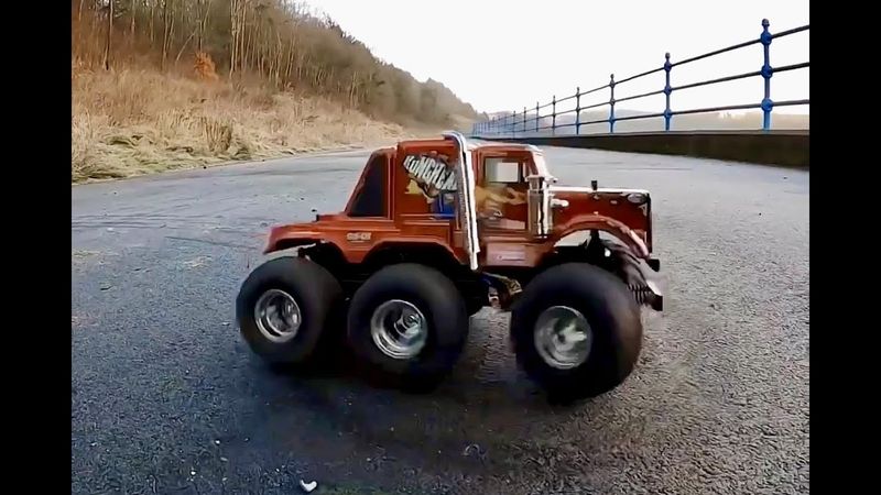 Tamiya Konghead 6X6 RC Truck G6-01 Bus Van