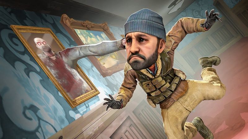 НОЧЬ В МУЗЕЕ С МАНЬЯКОМ! НУЖНО ХОРОШО СПРЯТАТЬСЯ! (УГАРНЫЙ МАНЬЯК В КС2)