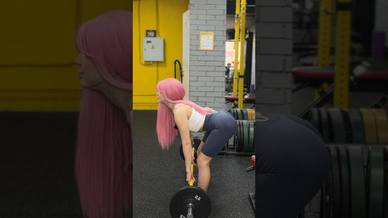 НЕ ДЕЛАЙ ТАК РУМЫНСКУЮ ТЯГУ, не будь Галей! #фитнес #спорт #ягодицы