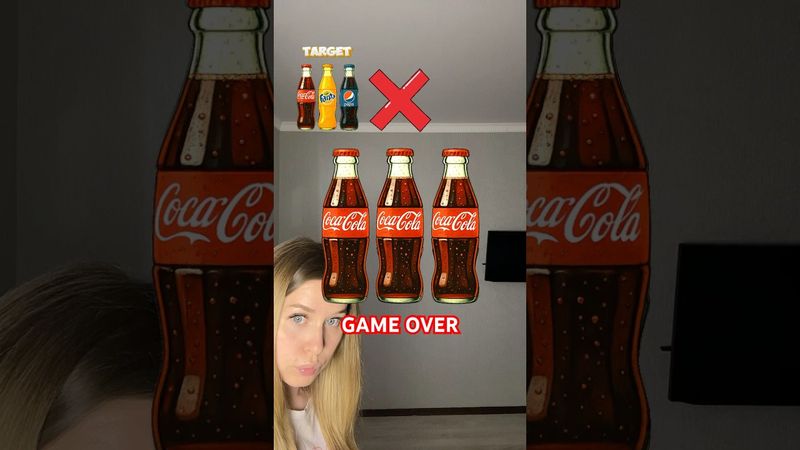 Soda Coloring Challenge🥤IMPOSSIBLE😭#shorts