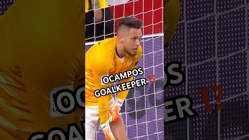 When football players playing as GOALKEEPERS 😱