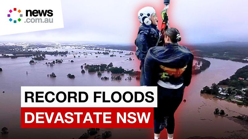 Historic rainfall triggers deadly floods and mass evacuations in NSW
