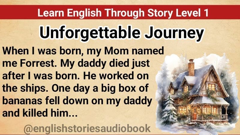 Learn English Through Story Level 1 | Graded Reader Level 1 | English Story || Unforgettable Journey