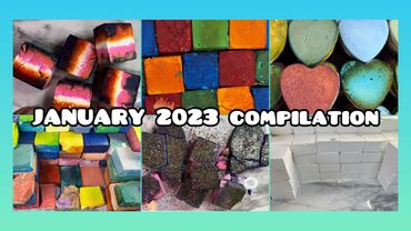 3H SOFT GYM CHALK CRUMBLE COMPILATION | JANUARY 2023 | ODDLY SATISFYING | SLEEP AID