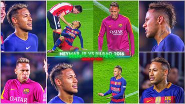 Neymar Jr Vs Atletico Bilbao 2016 / RARE CLIPS ● SCENEPACK 4K ( With AE CC and TOPAZ )