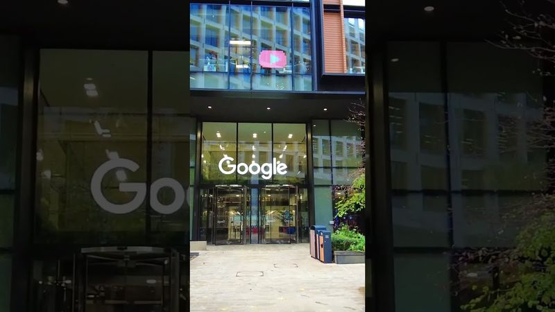 🏢 Inside Google’s London HQ – A Tech Lover’s Dream! 🇬🇧✨ #Shorts