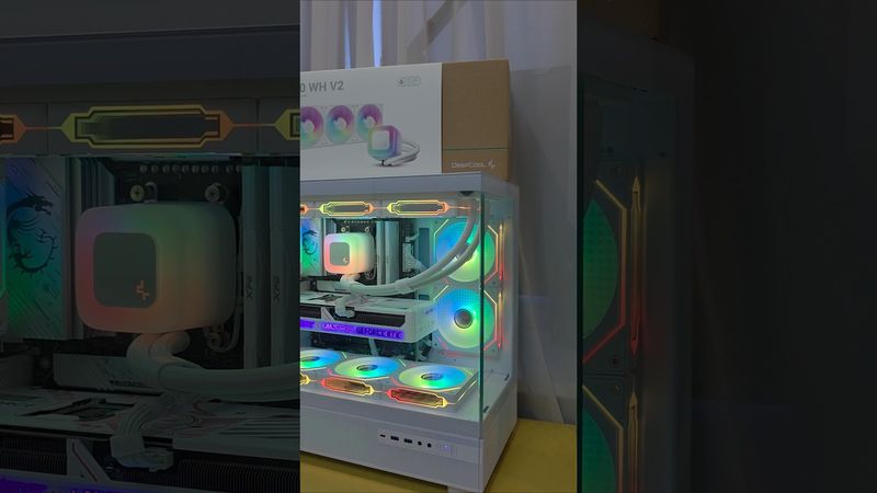 Доставка ПК в Москву на Ryzen 7 7800x3D и RTX 5070 #сборкапк #nvidia #rtx