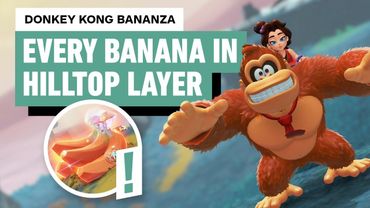 Donkey Kong Bananza: Hilltop Layer - All Banana Locations