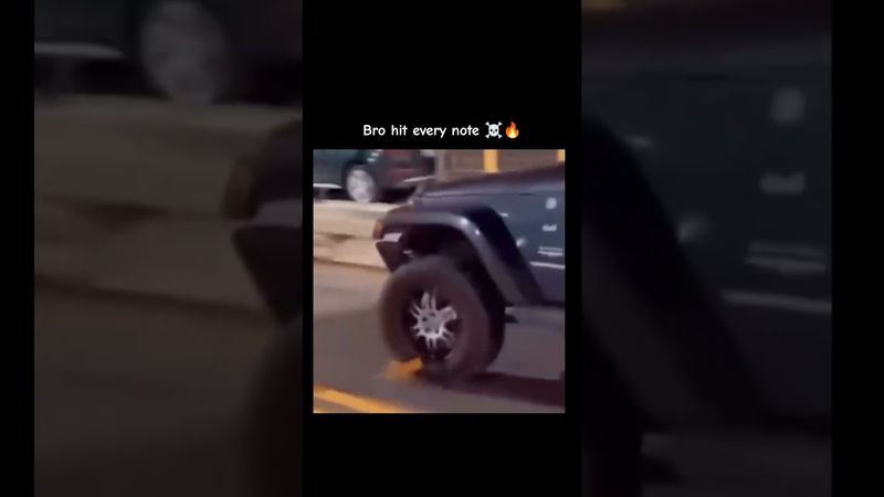 Bro hit every note ☠️🔥 #viral #funny #memes #funnyvideo #car #love #shorts