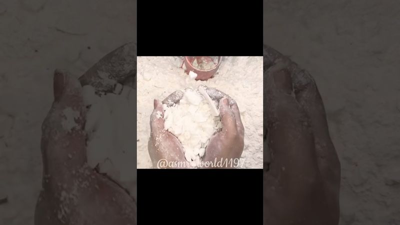 Best Pebbles Play #oddlysatisfying #relax #satisfying #cornstarch #slime #viralvideo #gymchalkasmr