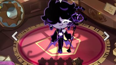 Black sapphire cookie being a mood for 5 minutes