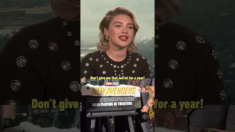 How did the Thunderbolts* cast react when they found out the asterisk's meaning? #thunderbolts #ign