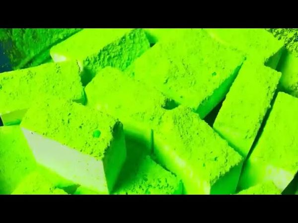 Heavy Lime Pigment on Chalk