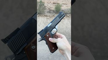 This German 1911 is SMOOTH! 🤌 STP Sentry in 9mm #subscribe #1911