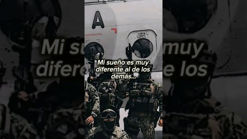 Mi Sueño Es Muy Diferente Al De Los Demas#mexico #sedena #semar