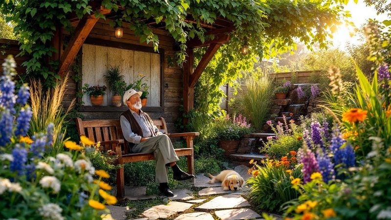 How to create a simple and beautiful small garden? Frugal gardening!