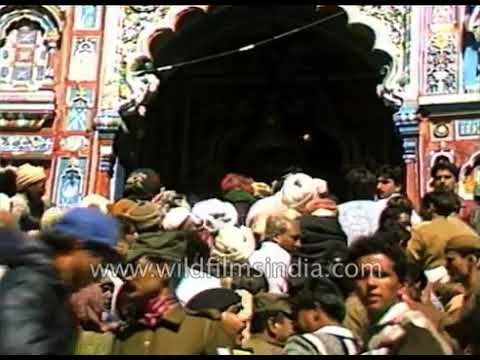 उत्तराखंड में बद्रीनाथ मंदिर | हमारे अभिलेखागार से चार धाम