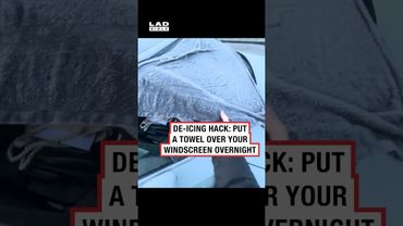 Great de-icing hack 🙌 (🎥: IG/ angel_of_aesthetics1)