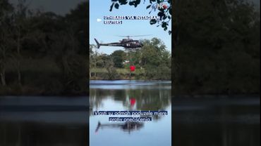 Helikopter se srušio u jezero u Francuskoj tijekom gašenja požara