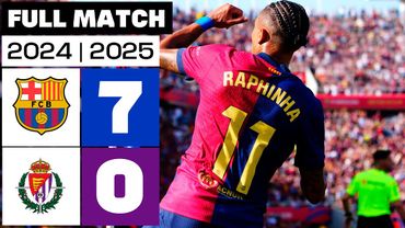 FC Barcelona 7 – 0 Real Valladolid CF | PARTIDO COMPLETO | LALIGA EA SPORTS 2024/25