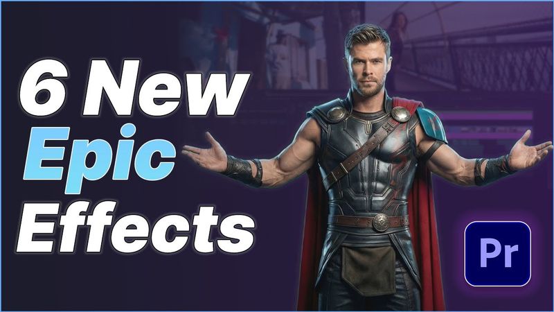 6 Amazing Effects That Will Level Up Your Videos! Premiere Pro Tutorial