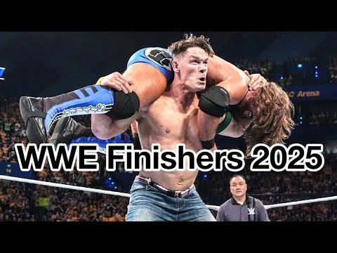 WWE All Finishers 2025 (male)