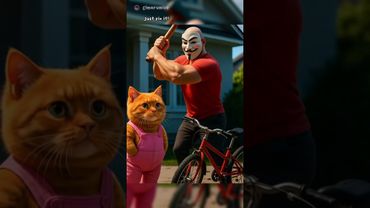 The orange kitten's stuff is broken #comedy #cat #cute #catlovers #cutecat #pets #funny