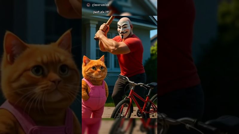 The orange kitten's stuff is broken #comedy #cat #cute #catlovers #cutecat #pets #funny