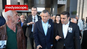 Özgür Özel'e saldırı anları