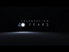 Pixar Animation Studios Celebrating 40 Years Logo