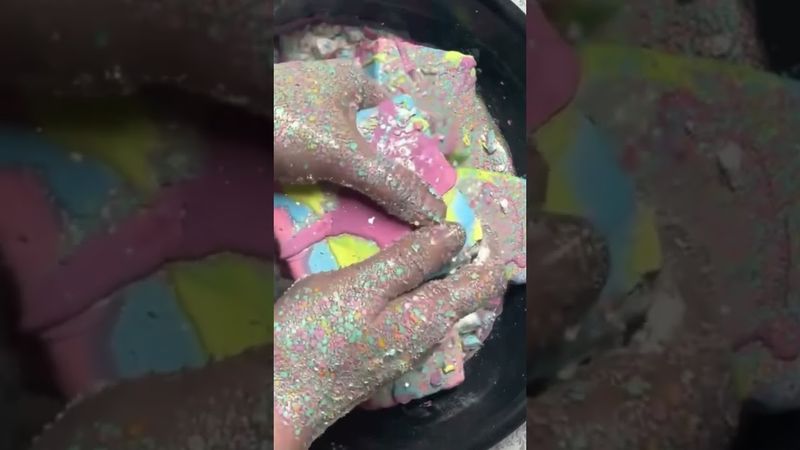 Pastel Paste on Chalk