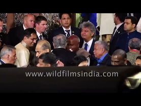 ईशा अंबानी की शादी में रतन टाटा और देवेगौड़ा, जावेद अख्तर भी नजर आए