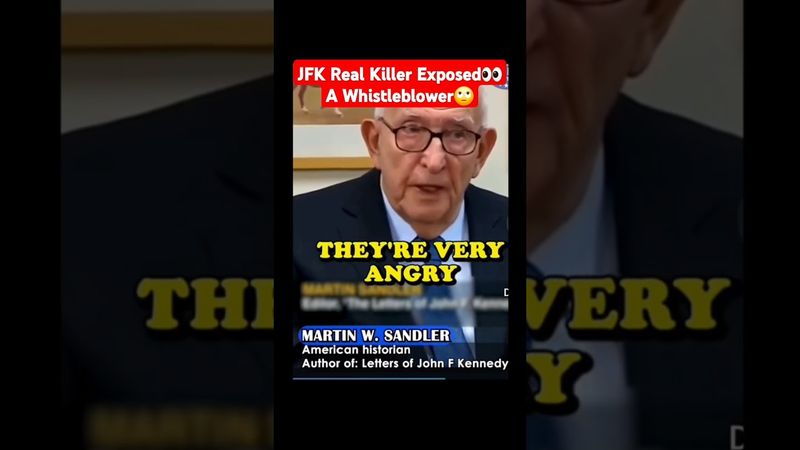 JFK REAL Killer Exposed! Whistle-Blower👀