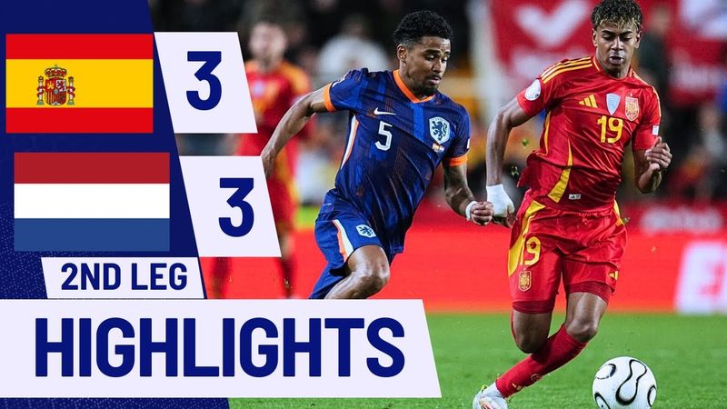 Spain vs Netherland | Ahead of World Cup 2026 Qualifiers | All Goals & Highlights