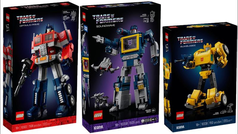 All LEGO Transformers sets 2022 - 2025 Compilation/Collection Speed Build