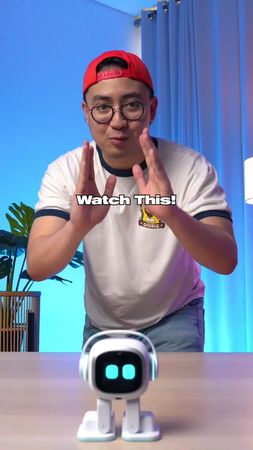 From 1-10, how cute EMO robot is? 🥹