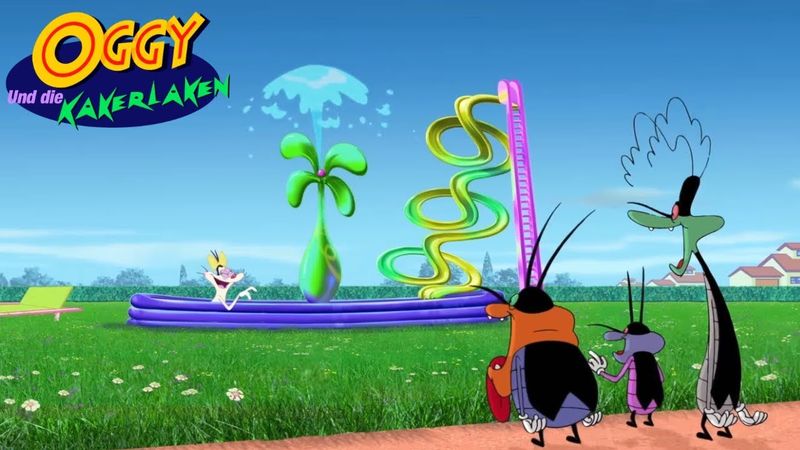 Oggy und die Kakerlaken | Rutschen Kompilation | Volledige aflevering in HD
