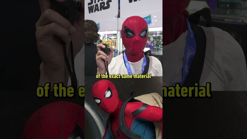The most realistic Spider-Man mask at #sdcc. Presented by FX's Alien: Earth @FXNetworks