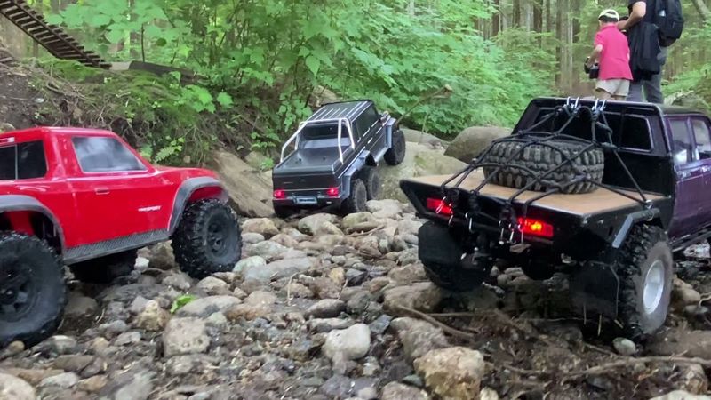 RC buddies went trailing WCST- Canada RC4WD, TRX6, TRX4